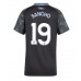 Maillot de foot Aston Villa Jadon Sancho #19 Extérieur vêtements Femmes 2025-26 Manches Courtes